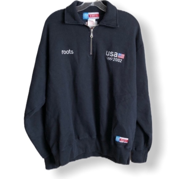 2002 Vintage Collectible Olympic Roots Sweater - Picture 1 of 7